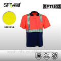 Venta al por mayor de la ropa de la seguridad industrial camiseta del polo del workwear del hola